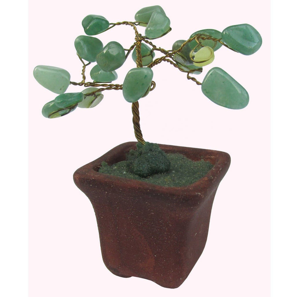 Gemstone Wire Tree, Jade,