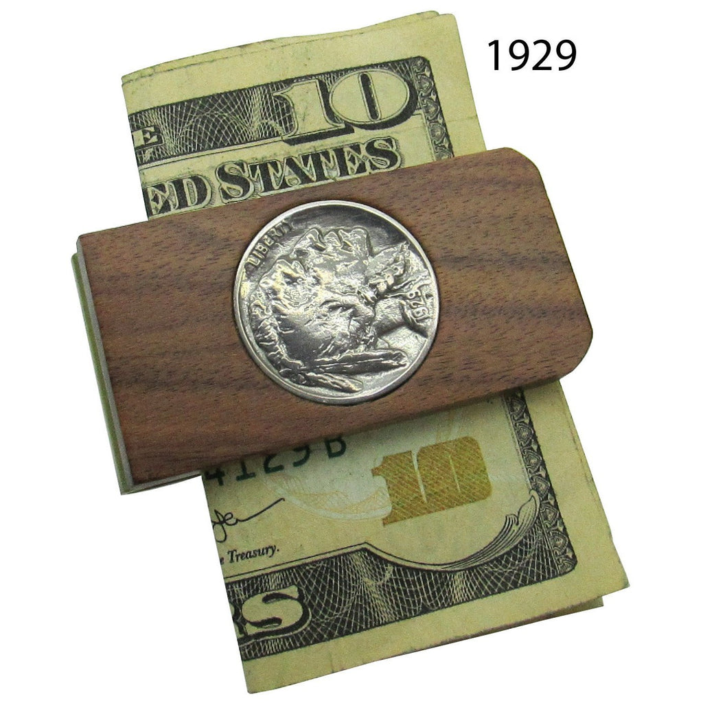 Money Clip, Native American, Indian Head Nickel
