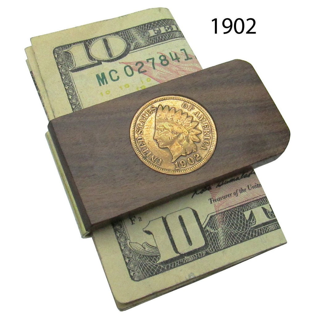 Money Clip, Native American, Indian Head Penny
