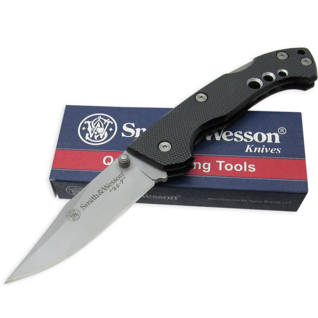 Smith Wesson CK Folder, Black Aluminum Handle