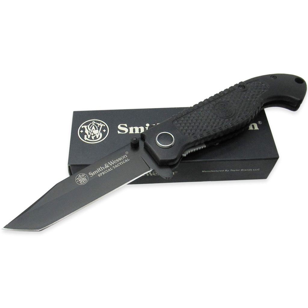 Smith Wesson CKTACB Special Tactical, Black, Plain Edge