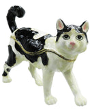 Cat Hinged Trinket Box