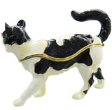 Cat Hinged Trinket Box