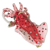 Squid Jeweled Trinket Box Austrian Crystals