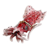 Squid Jeweled Trinket Box Austrian Crystals
