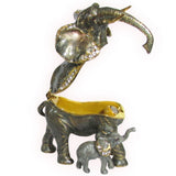 Elephant Baby Jeweled Trinket Box Austrian Crystals