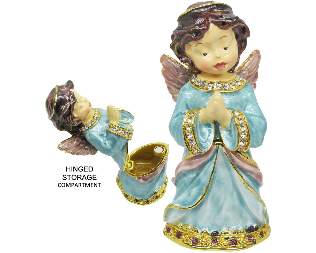 Angel Jeweled Trinket | Angel Trinket Box | CMG Gifts & Collectibles