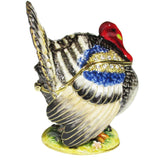 Turkey Jeweled Trinket Box Austrian Crystals