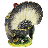 Turkey Jeweled Trinket Box Austrian Crystals