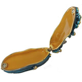 Sea Otter Jeweled Trinket Box Austrian Crystals