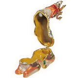 Reindeer Jeweled Trinket Box Austrian Crystals,