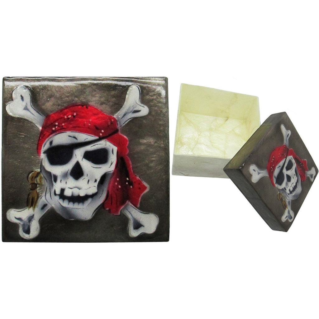 Capiz Shell Trinket Box, ", Pirate
