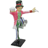 Mad Hatter Jeweled Trinket Box Austrian Crystals