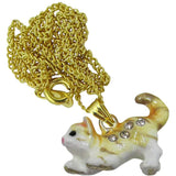 Cat Soup Bowl Jeweled Trinket Box Austrian Crystals