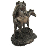 Bronze Sculpture, Mare Foal