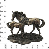 Bronze Sculpture, Mare Foal