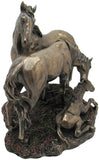 Bronze Sculpture, Horses