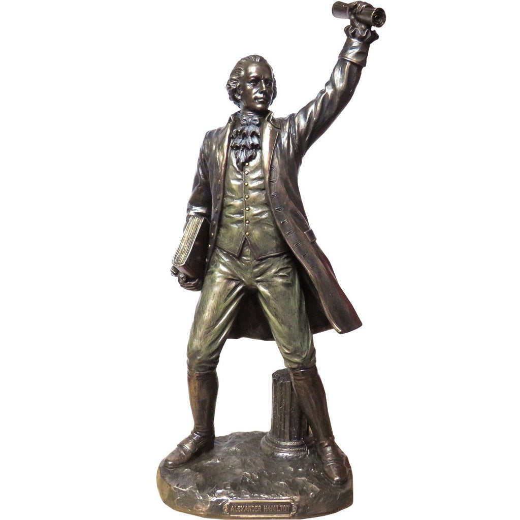 Cold-Cast Bronze Sculpture, Alexander Hamilton
