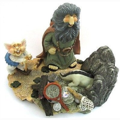 Krystonia Wizard's Council Figurine Hidden Treasure #WC David Woodard