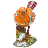 Robin Jeweled Trinket Box SWAROVSKI Crystals