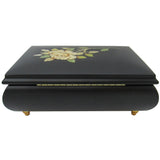 Italian Music Box, ", Black, Matte Finish