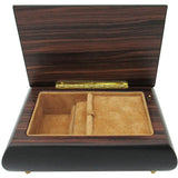 Italian Music Box, ", Black, Matte Finish