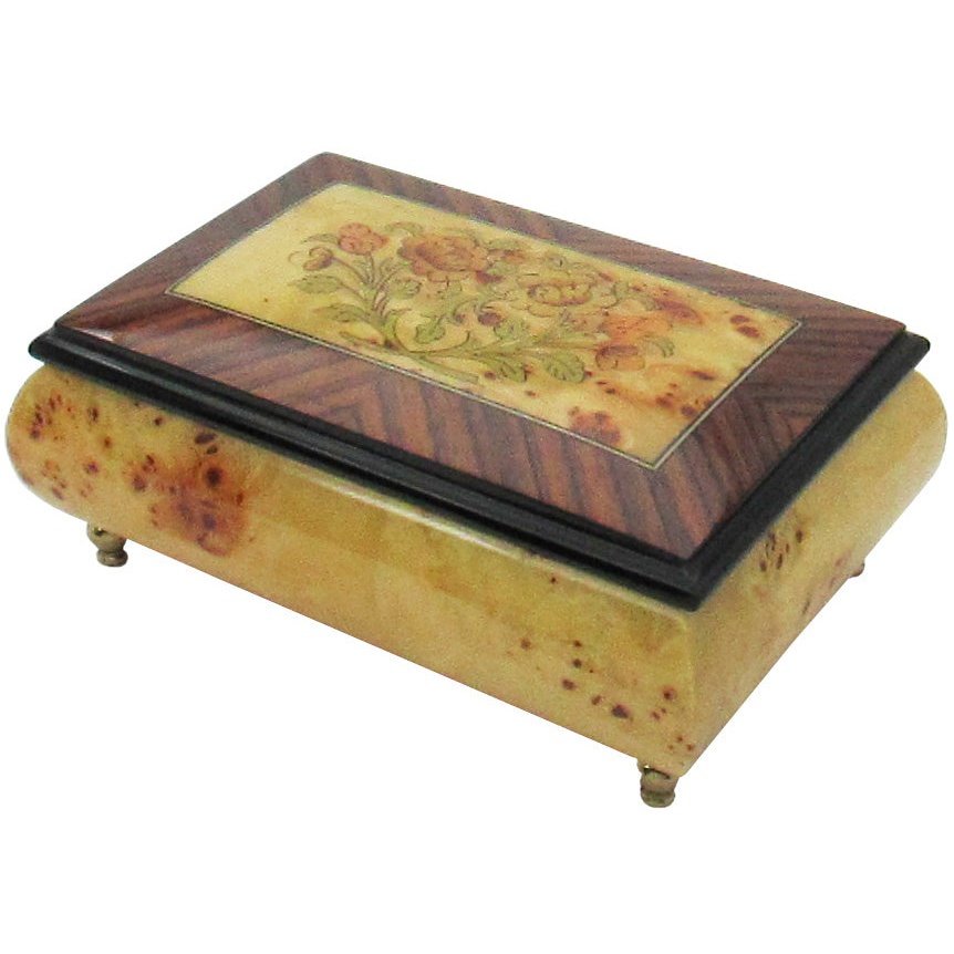 Italian Music Box, ", Poplar, Gloss Finish