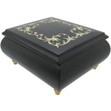 Italian Music Box, ", Black Arabesque Inlay