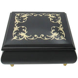 Italian Music Box, ", Black Arabesque Inlay