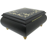 Italian Music Box, ", Black Arabesque Inlay