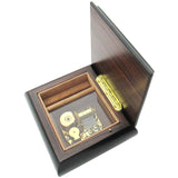 Italian Music Box, ", Black Arabesque Inlay