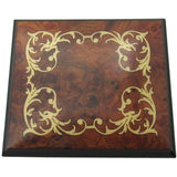 Italian Music Box, ", Elm Wood Arabesque Inlay