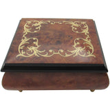 Italian Music Box, ", Elm Wood Arabesque Inlay