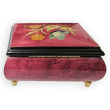 Italian Music Box, ", Floral Butterfly Inlay, Bolero