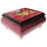 Italian Music Box, ", Floral Butterfly Inlay, Bolero