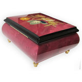 Italian Music Box, ", Floral Butterfly Inlay, Bolero