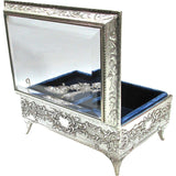 Glass Top Music Box, ", Fluttering Butterfly, Made Japan