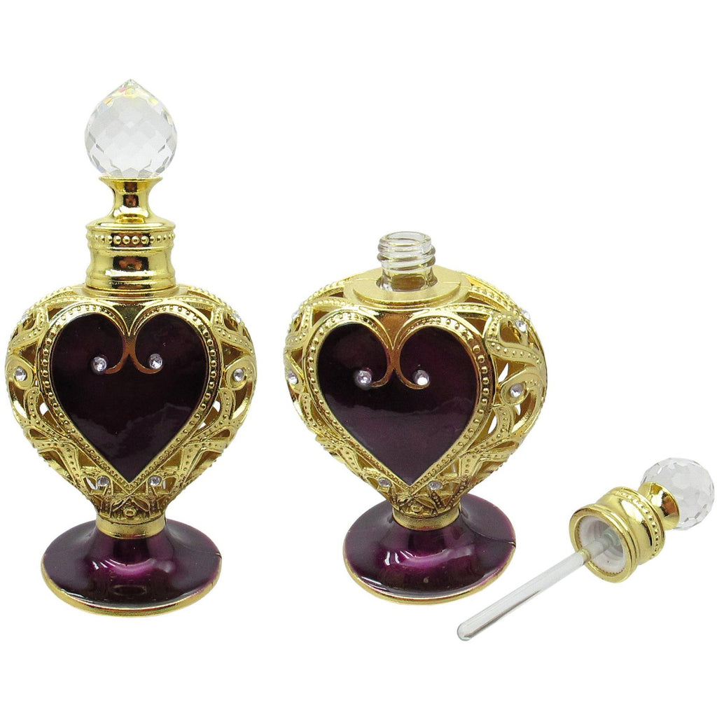 Arabic Style Heart Perfume Bottle | CMG Gifts & Collectibles