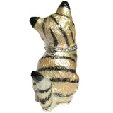 RUCINNI Cat Jeweled Trinket Box,