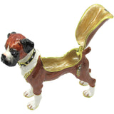 RUCINNI Boxer Jeweled Trinket Box