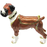 RUCINNI Boxer Jeweled Trinket Box
