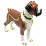 RUCINNI Boxer Jeweled Trinket Box