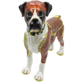 RUCINNI Boxer Jeweled Trinket Box