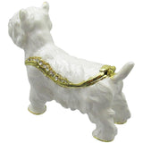 RUCINNI Highland Terrier Jeweled Trinket Box