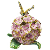 RUCINNI Hydrangea Jeweled Trinket Box