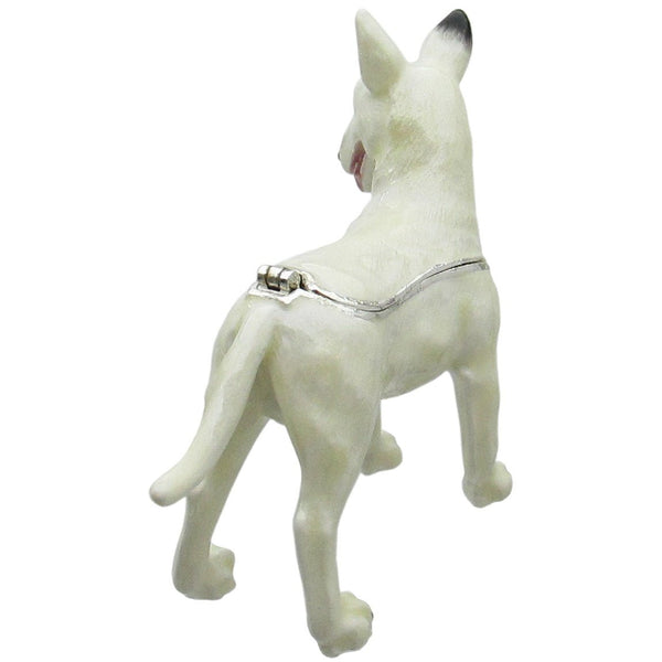 RUCINNI English Bull Terrier Jeweled Trinket Box