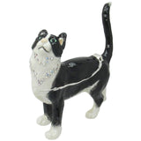 RUCINNI Cat Jeweled Trinket Box,
