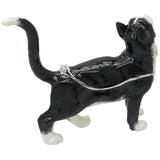 RUCINNI Cat Jeweled Trinket Box,