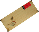 Italian Music Box, 8.5",  Floral Inlay, Cream