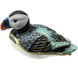 Puffin Jeweled Trinket Box with Austrian Crystals #3